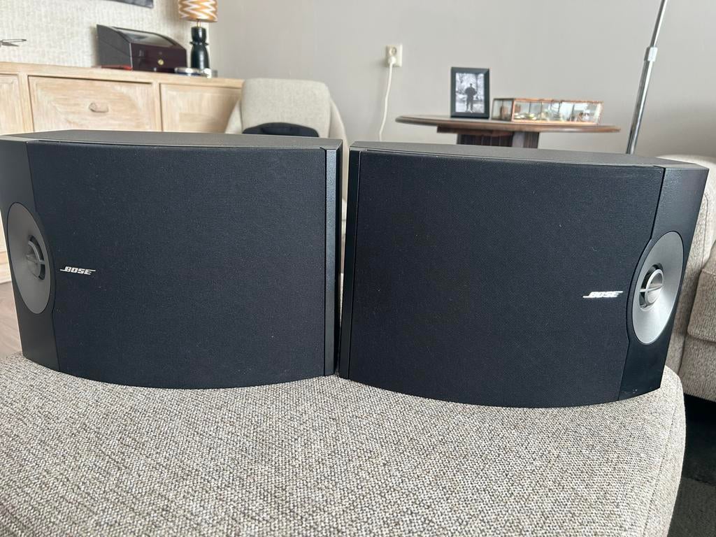 Bose 301 V speakerset, zwart, Audio, Tv en Foto, Luidsprekers, Ophalen, Gebruikt, Bose, 120 watt of meer