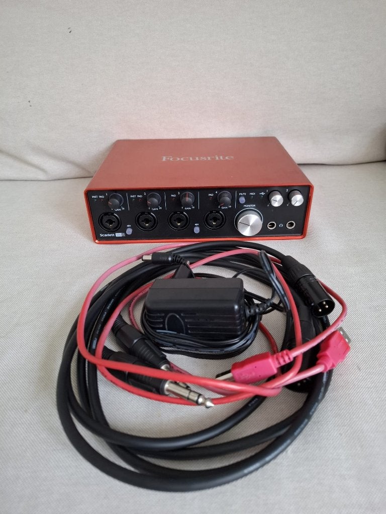 Focusrite Scarlett 18i8 Second Generation, Computers en Software, Geluidskaarten, Ophalen, Zo goed als nieuw, Extern, Focusrite