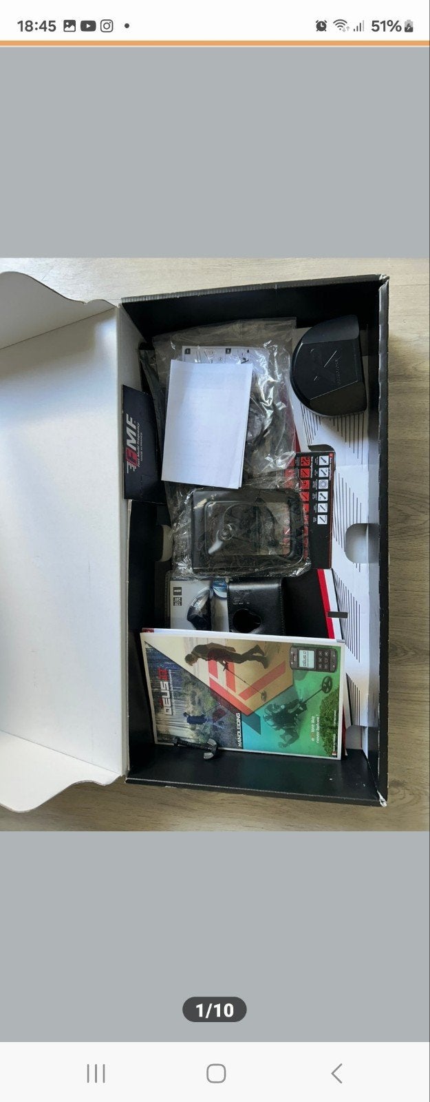 xp deus2 compleet met waterkoptelefoon, Hobby en Vrije tijd, Ophalen of Verzenden