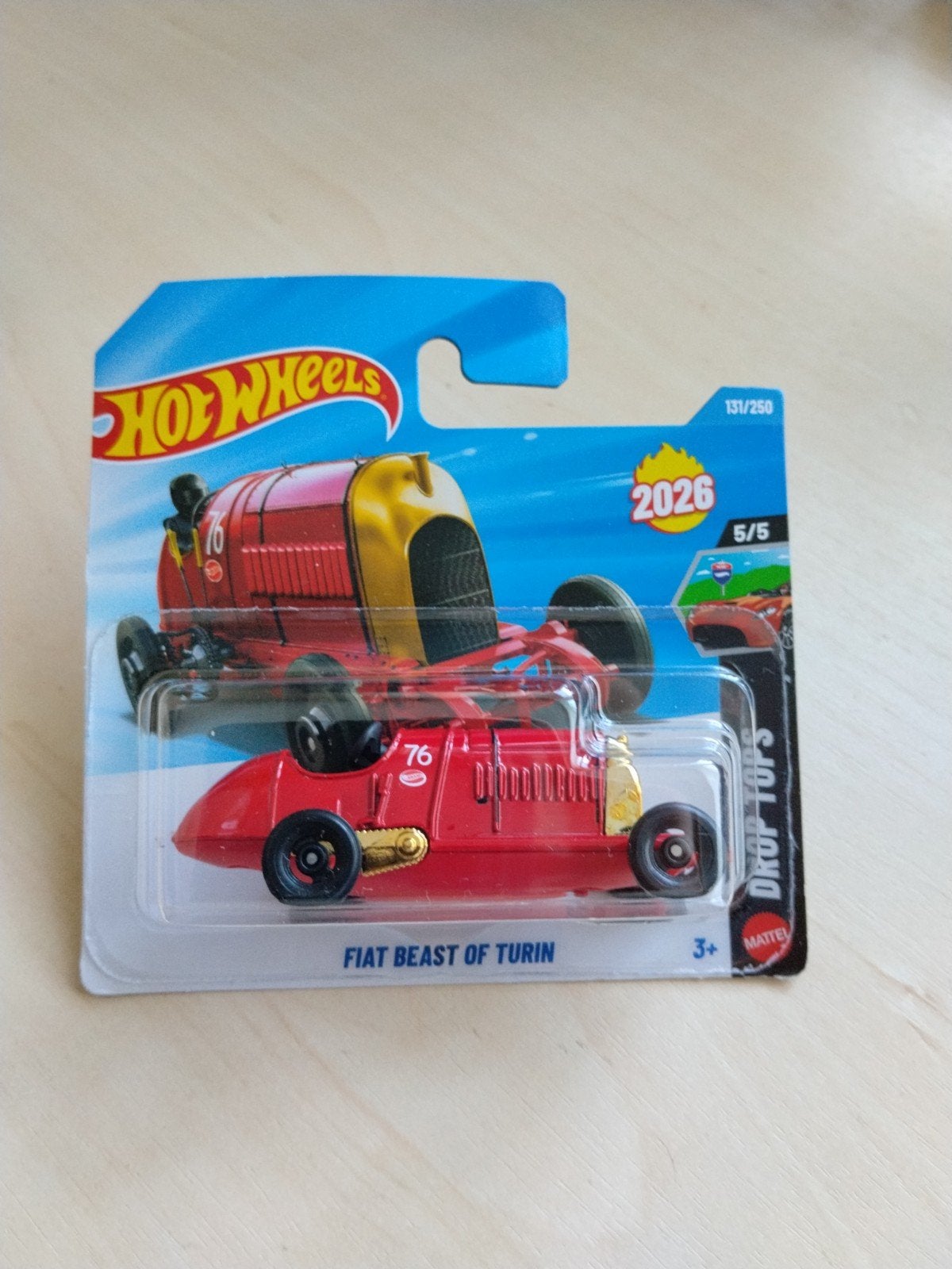 Hotwheels fiat beast of Turin hot wheels, Ophalen of Verzenden, Nieuw, Auto