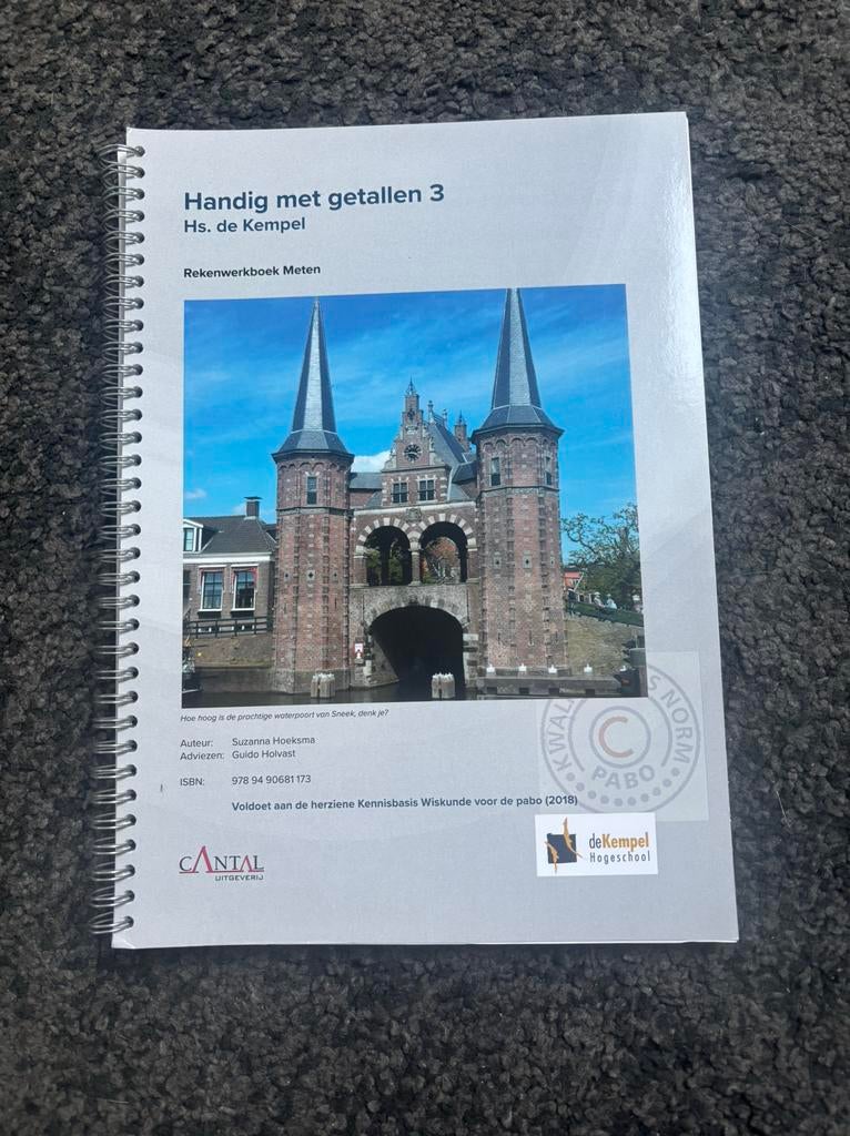 Schoolboek; handig met getallen 3, Ophalen of Verzenden, Nieuw, Overige niveaus
