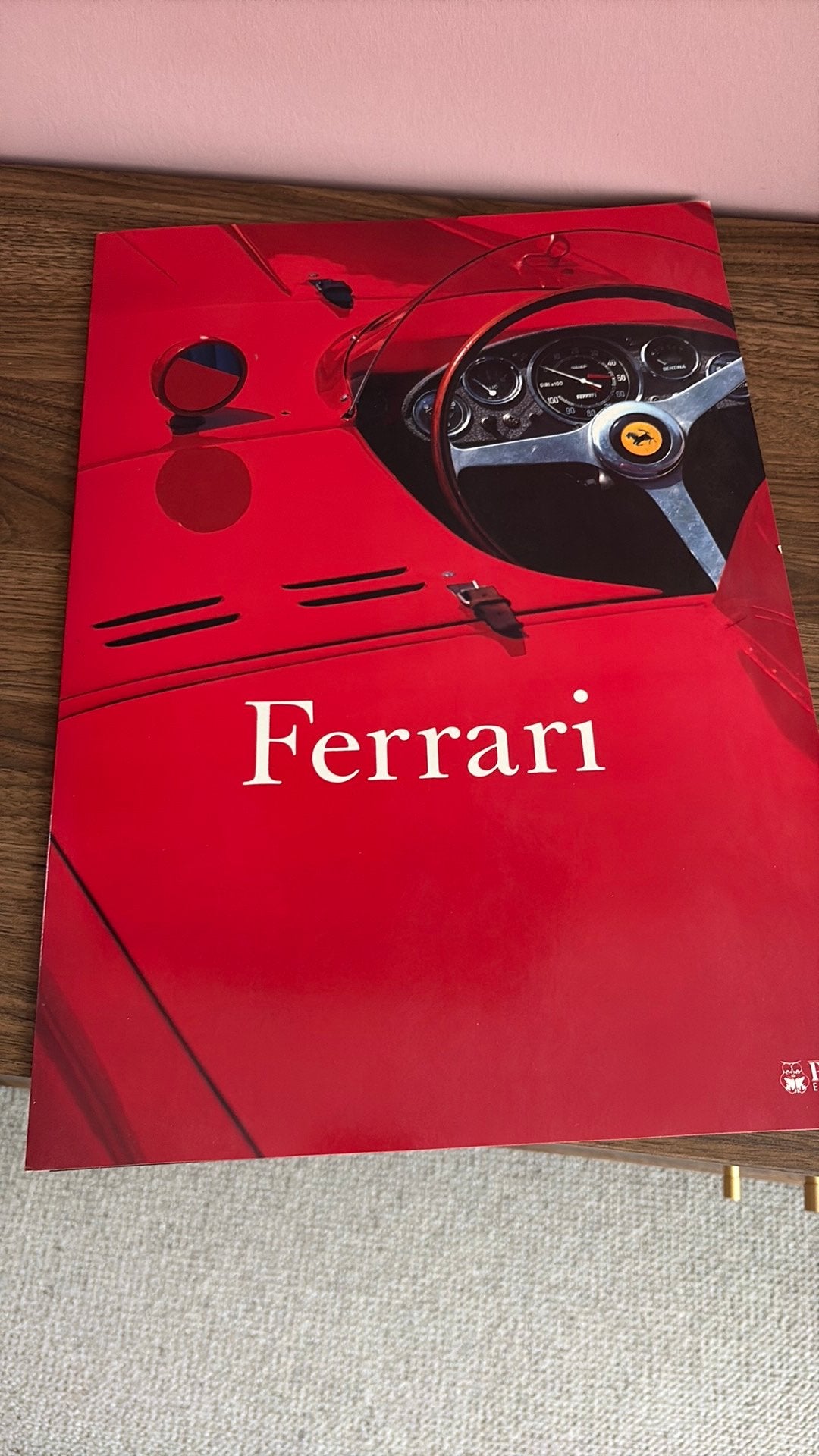 Ferrari posterfoto’s in map - A3 formaat, Ophalen, Zo goed als nieuw, Auto's