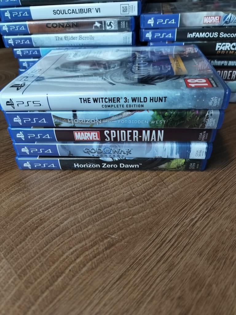 PS4/PS5 Avontuur Bundel, Avontuur en Actie, 1 speler, Ophalen of Verzenden, Zo goed als nieuw