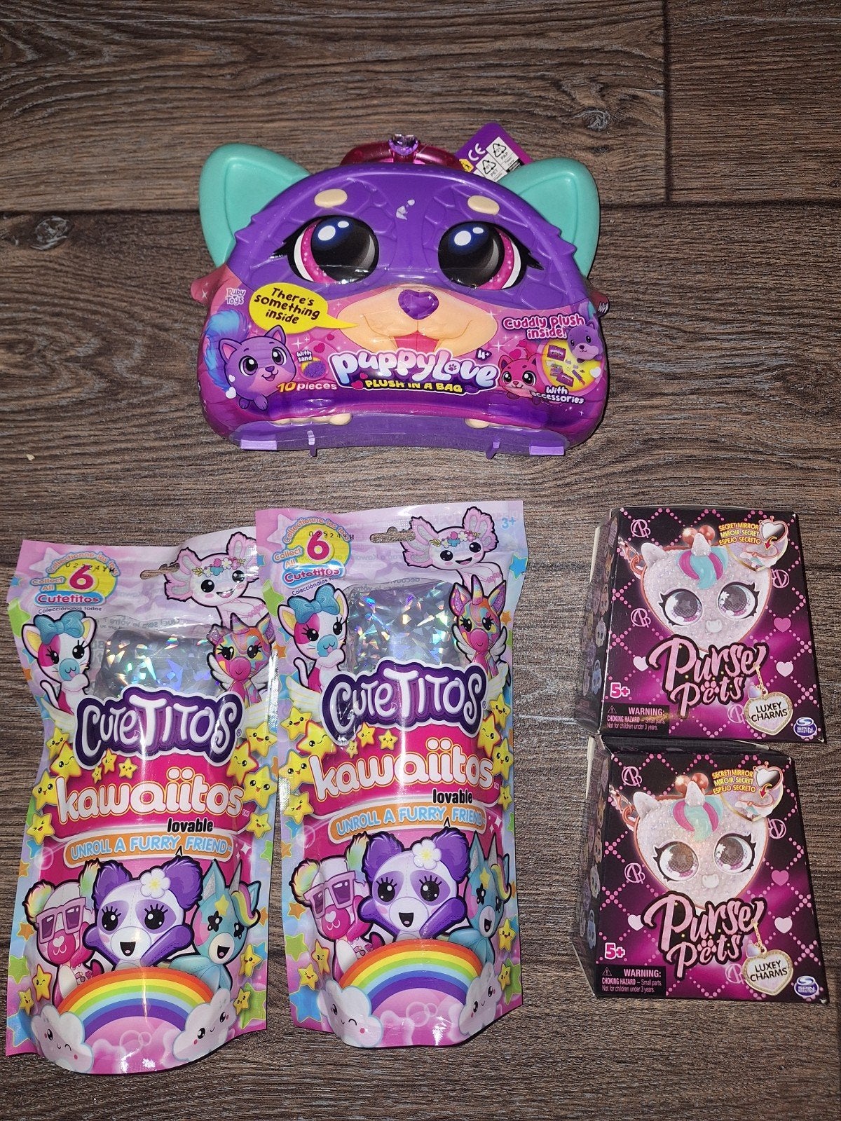 Leuke speelgoedset: Puppy Love, Cutetitos & Purse Pets, Kinderen en Baby's, Ophalen of Verzenden, Nieuw, Jongen of Meisje