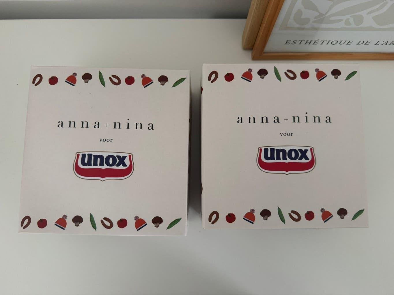 Anne + Nina soepkommen unox: KOMT GOED + ALLES LOOPT ..soep, Ophalen of Verzenden