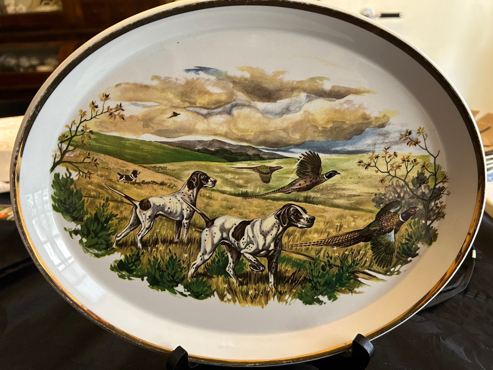 2 ovalen borden/schalen Liverpool RD Pottery., Antiek en Kunst, Ophalen of Verzenden