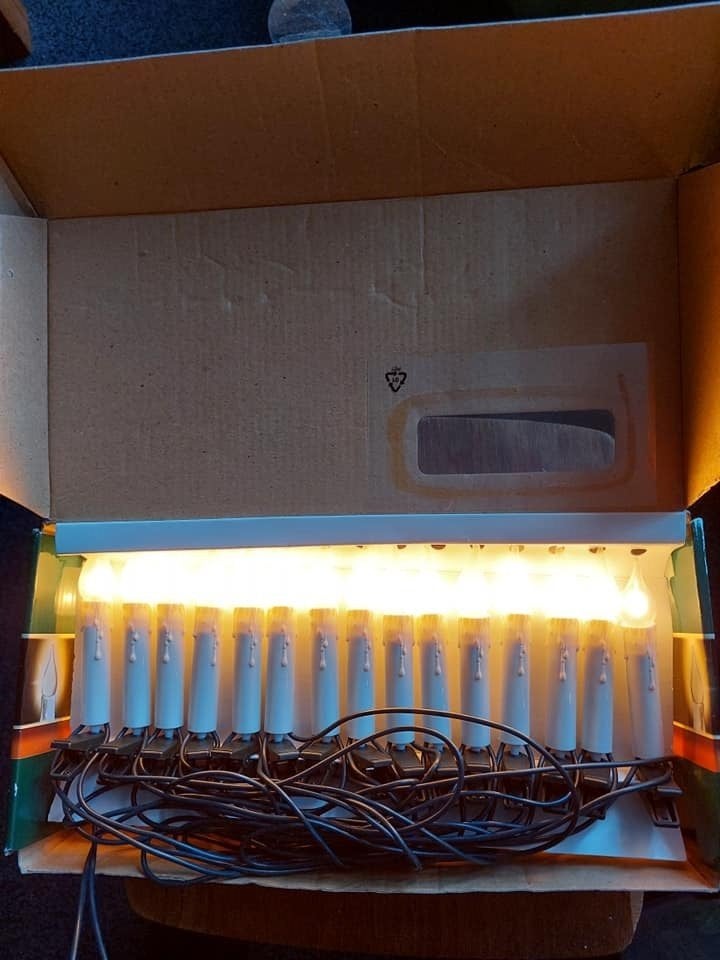 Kerstboom kaarsverlichting 16 lampjes of 30 lampjes., Ophalen, Nieuw