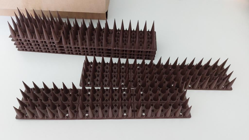 Anti vogel/kat spikes voor schutting (13,8 m), Kunststof, 6 meter of meer, Nieuw, Ophalen of Verzenden