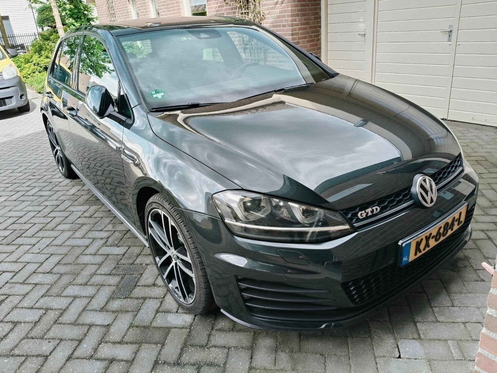Volkswagen Golf 2.0 TDI 135KW 5D DSG 2015 Zwart, Auto's, Volkswagen, 4 cilinders, Zwart, Diesel, Geïmporteerd