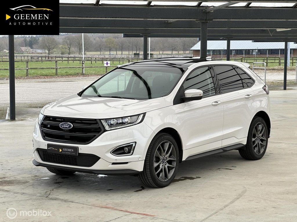 Ford Edge 2.0 TDCI Sport PANO/NAP/STL.VRW+VENTLATIE/ACC/BLIS, Auto's, Ford, Automaat, 1849 kg, Gebruikt, 4 cilinders