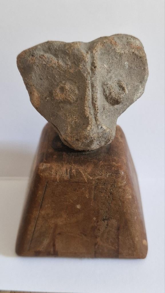 Aardewerk kopje uit Mexico, 9 cm hoog, Ophalen of Verzenden