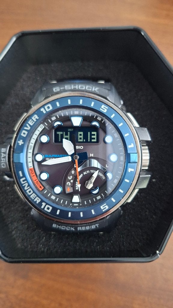 CASIO GULFMASTER G-SHOCK MASTER OF G, Sieraden, Tassen en Uiterlijk, Horloges | Heren, Casio, Kunststof, Polshorloge, Kunststof