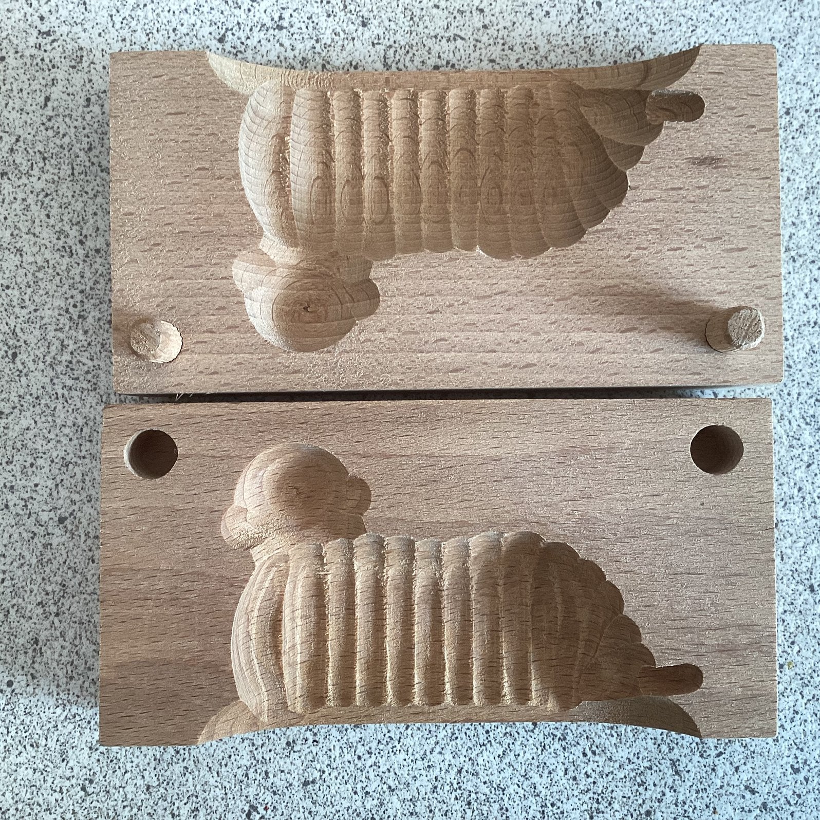 Houten mal voor boterlammetje - NIEUW, Overige typen, Ophalen of Verzenden, Nieuw, Hout