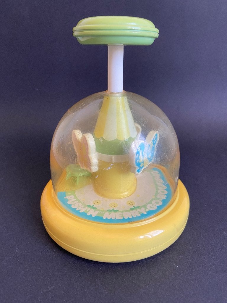 Push n merry go round Tomy, Ophalen of Verzenden, Gebruikt, Overige typen, Met geluid