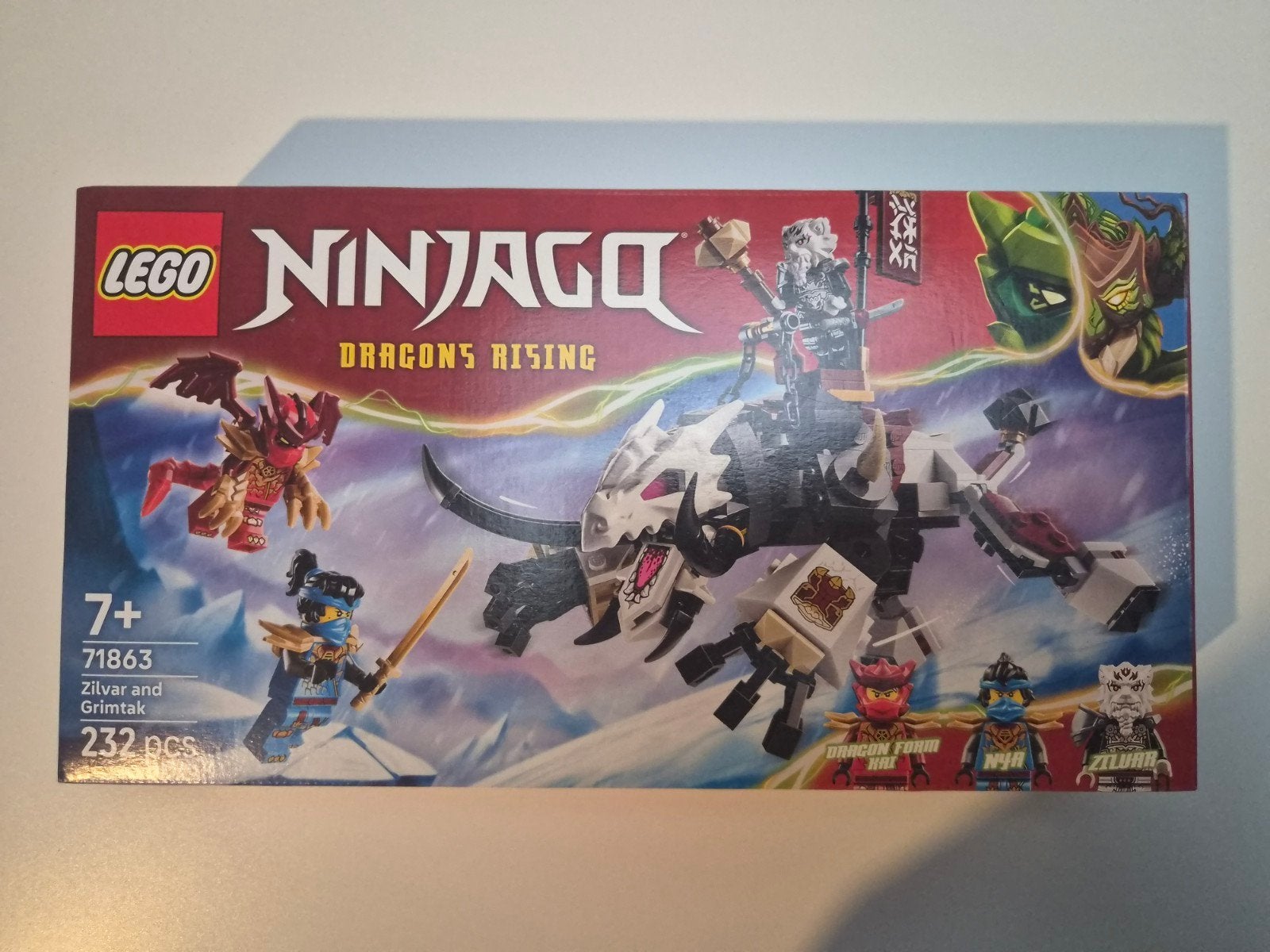 LEGO 71863 Ninjago Zilvar and Grimtak - NIEUW & ONGEOPEND, Lego, Nieuw, Ophalen of Verzenden, Inclusief accessoires
