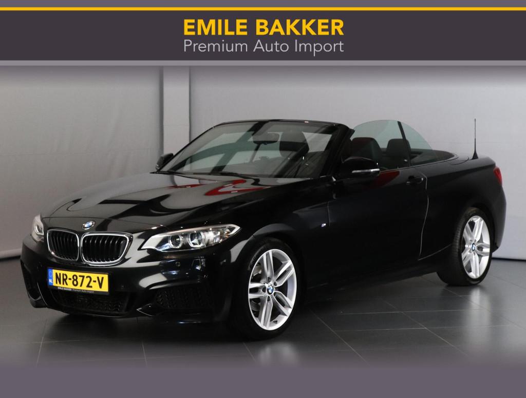 BMW 2-serie Cabrio 218i M Sport, Auto's, BMW, Automaat, Gebruikt, Cabriolet, 4 stoelen