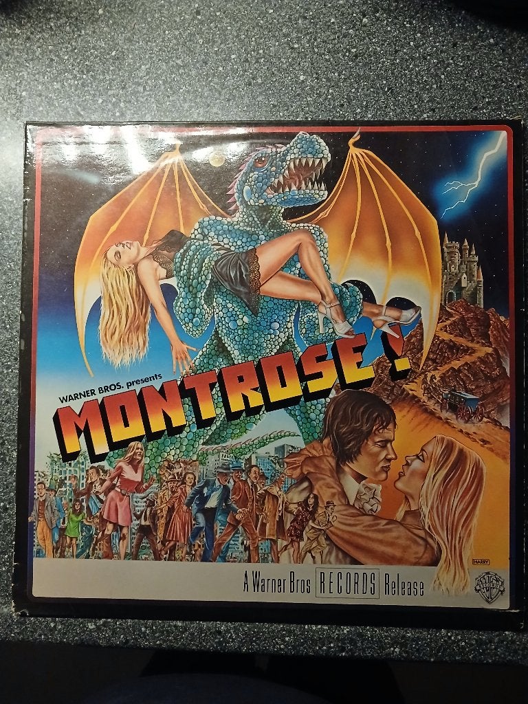 montrose-warner bros presents  LP, Cd's en Dvd's, Gebruikt, Verzenden, Inclusief binnenhoes, 1970 - 1979