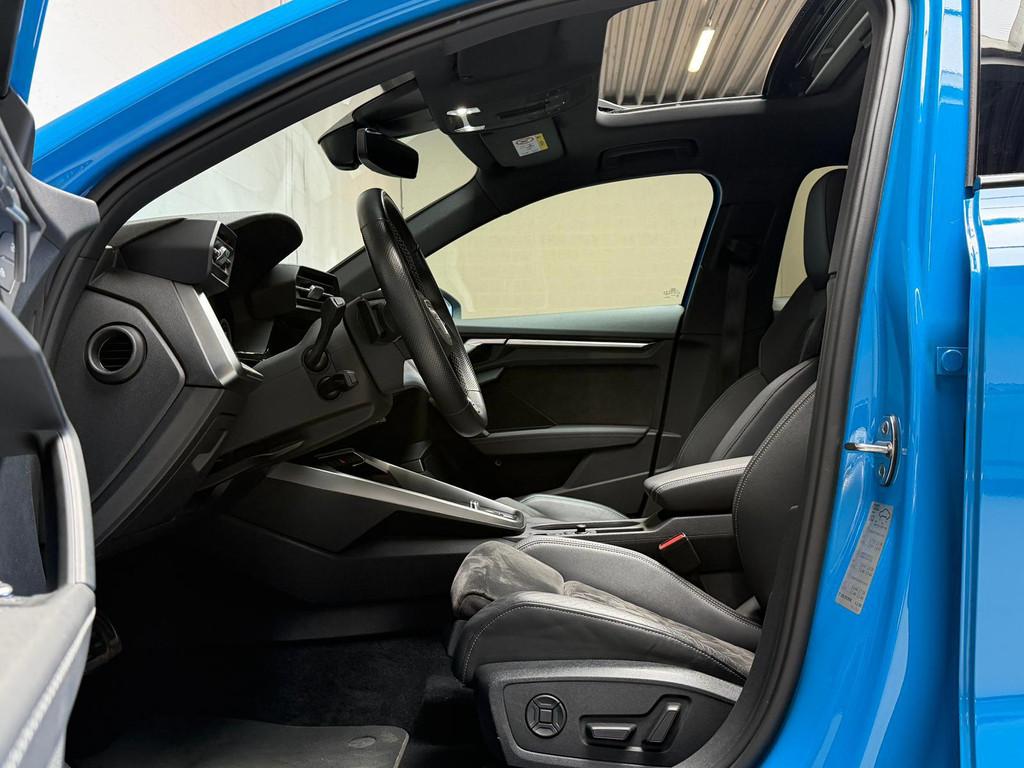 Audi A3 Sportback 2.0 TFSI S3 quattro - ABT 370PK - PANO - B, Auto's, Audi, Gebruikt, Zwart, 4 cilinders, 1984 cc