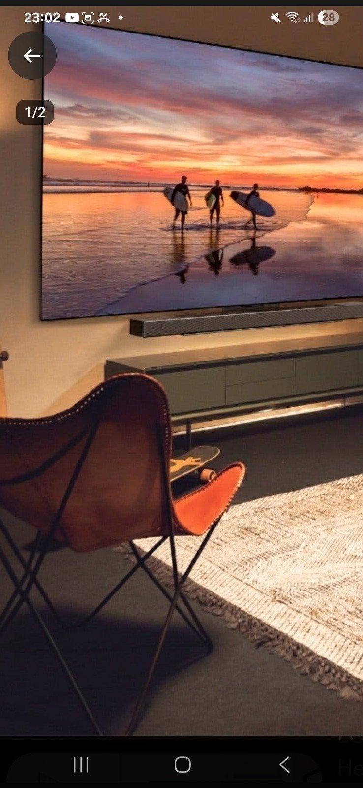 LG 55 inch OLED 4K Smart Google TV  Super Snel WiFi