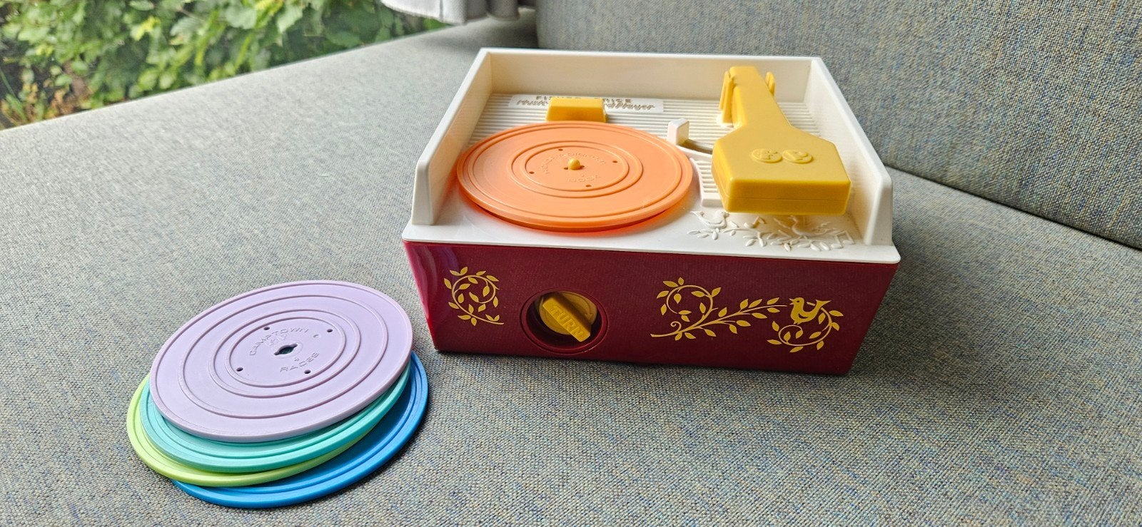 Fisher-Price Muziekspeler met Plaatjes, Ophalen of Verzenden, Gebruikt, Speelset