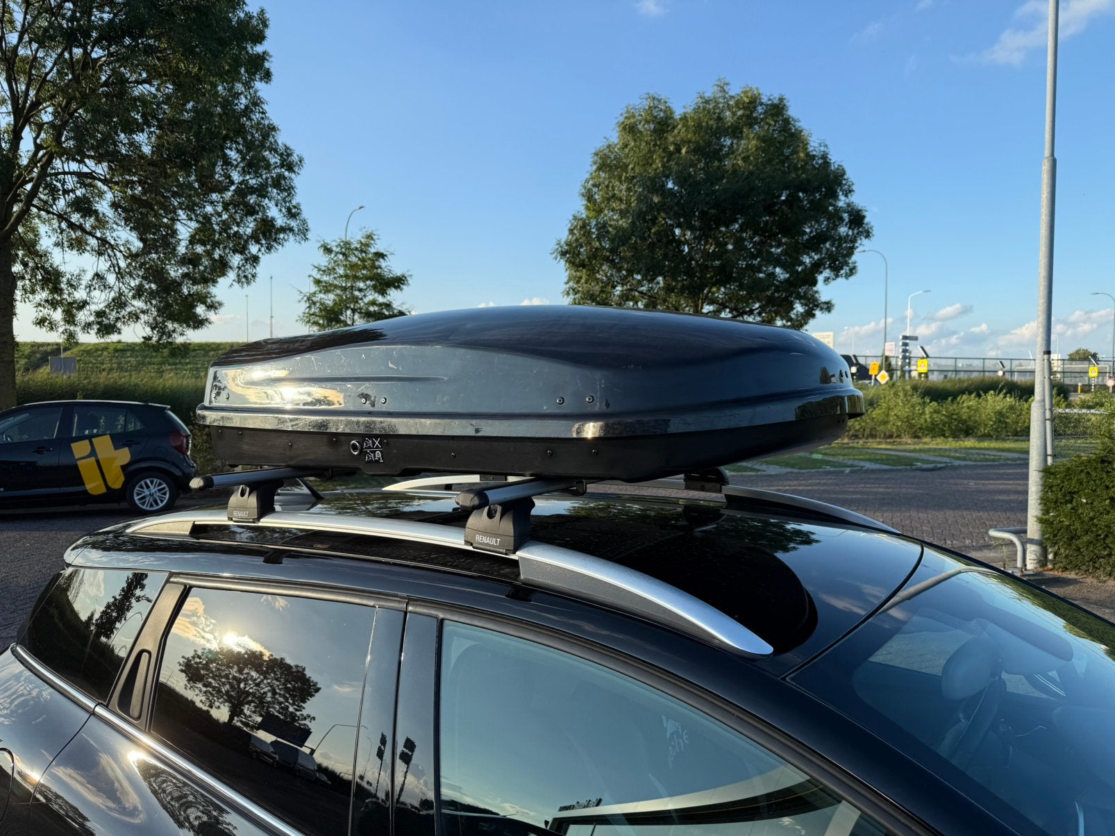 Dakkoffer 380 liter voor diverse auto’s, Ophalen, Gebruikt