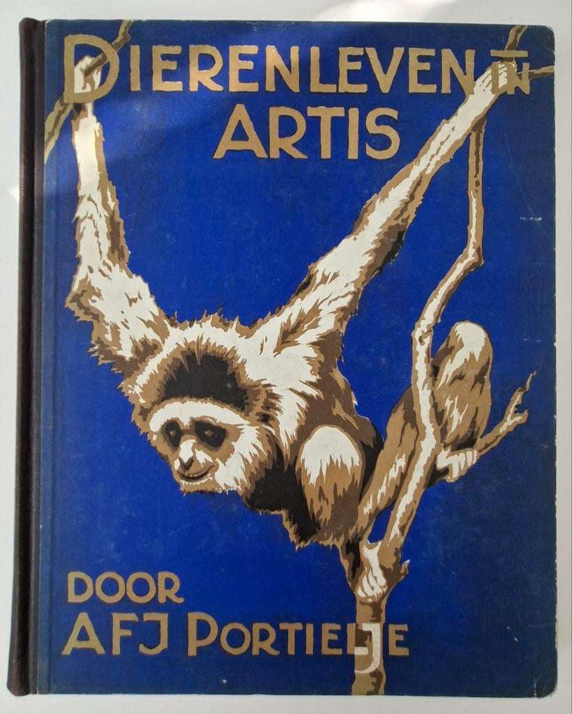 Dierenleven in Artis - A.F.J. Portielje (1939), Boeken, Gelezen, A.F.J. Portielje, Ophalen of Verzenden, Natuur algemeen