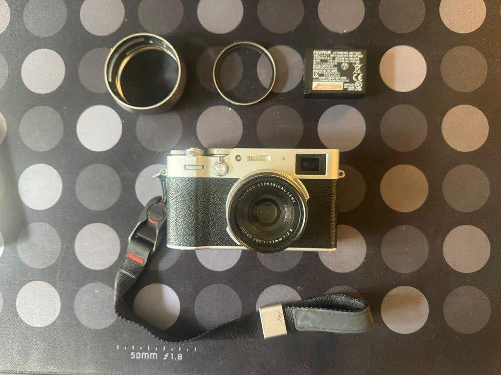 Fuji x100V, Zo goed als nieuw, Fujifilm, Compactcamera, 26 megapixels