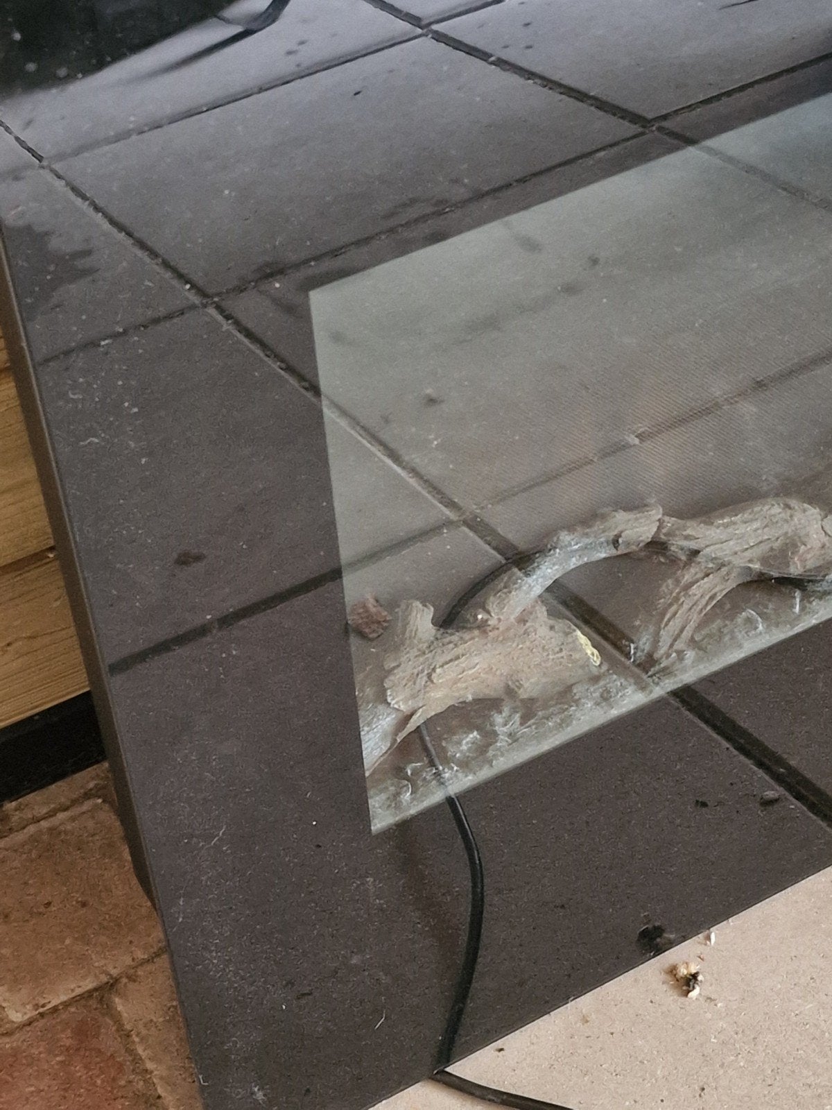 elektrische haard, Ophalen, Vrijstaande haard, Elektrische haard
