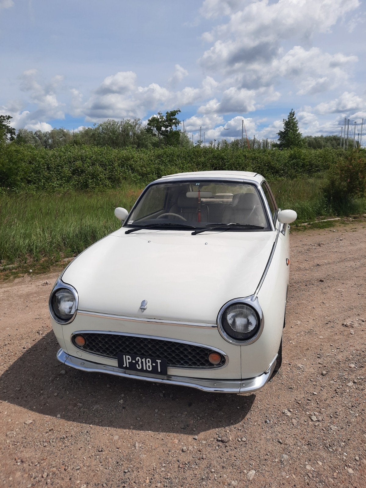 Nissan Figaro 1991 wit, foto 2