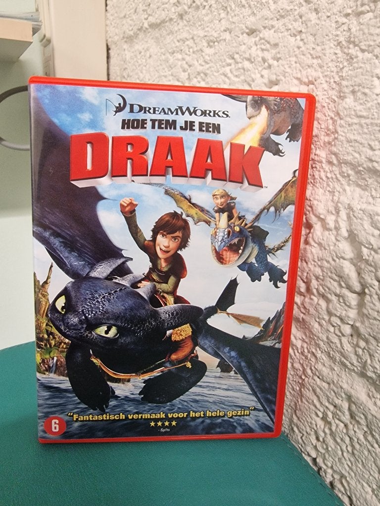 Hoe Tem Je Een Draak DVD DreamWorks Animatiefilm, Vanaf 6 jaar, Ophalen of Verzenden, Zo goed als nieuw