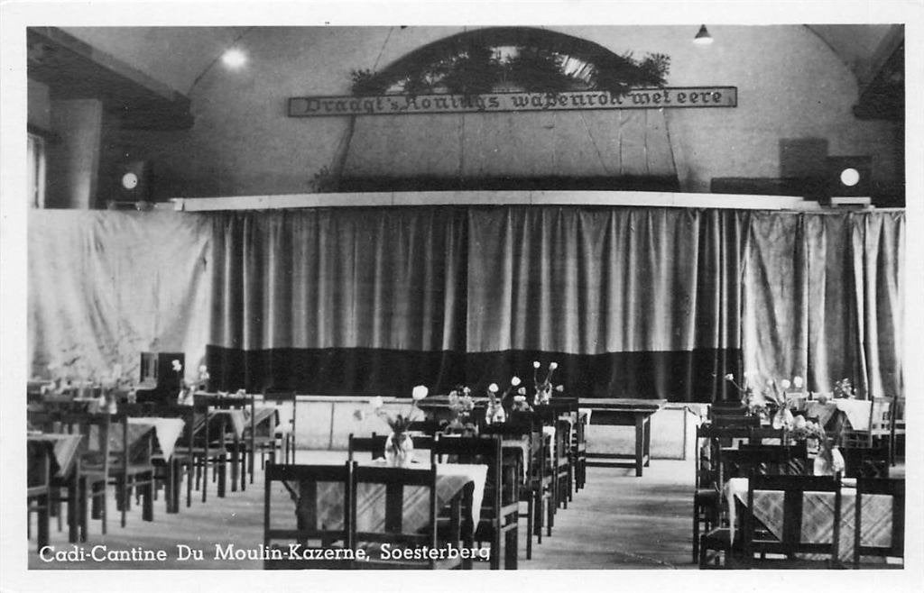 388-494-003 Soesterberg Cadi Cantine Du Moulin Kazerne, Verzenden, Voor 1920, Utrecht