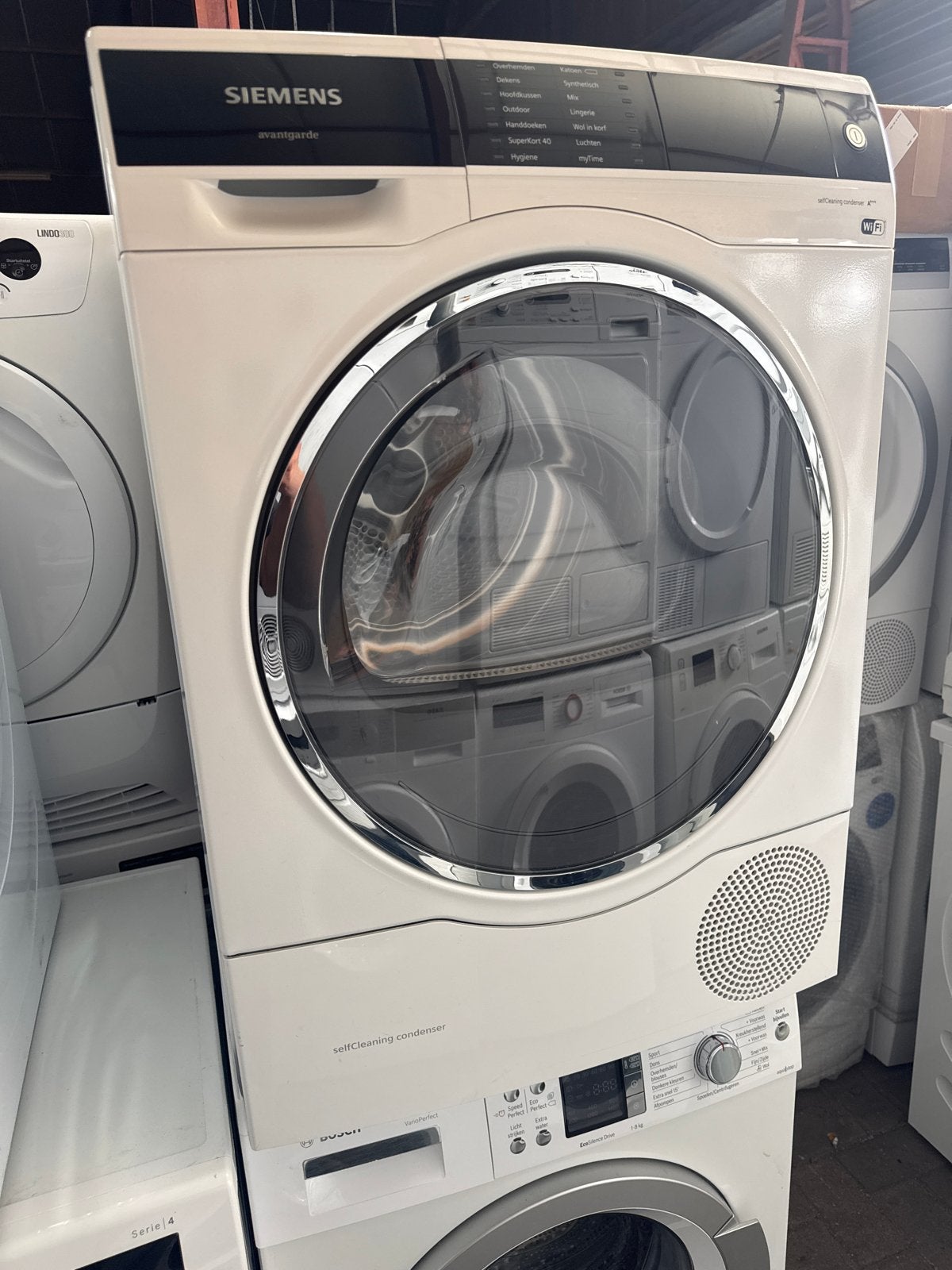 Siemens WT7HU641NL Warmtepompdroger A+++ met Garantie, 8 tot 10 kg, Ophalen of Verzenden, Zo goed als nieuw, Voorlader