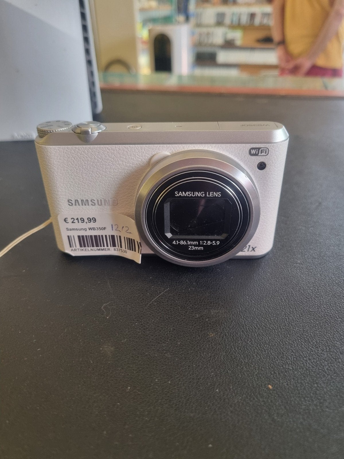 Samsung WB350F Compact Camera - Wit, Support@samsung.com, Compact, Ophalen of Verzenden, Samsung