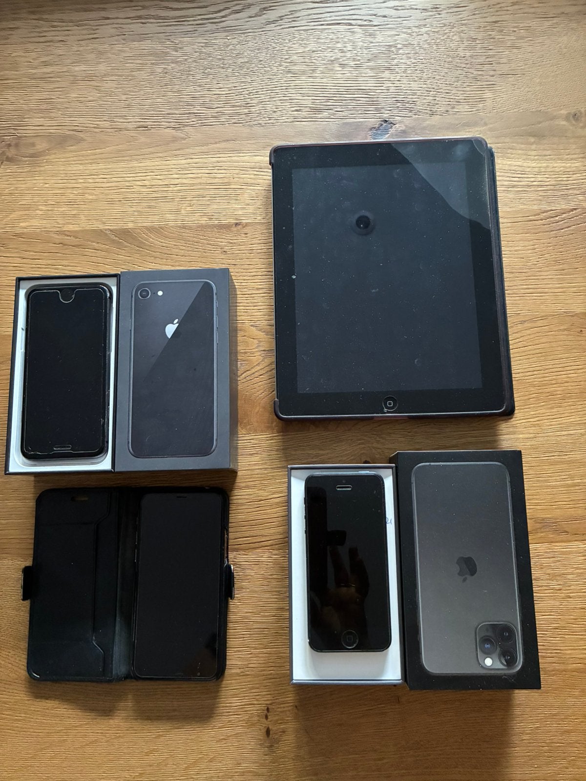 3x iphone, 1 x Ipad, Computers en Software, Android Tablets, Gebruikt, 10 inch, 32 GB, Ophalen