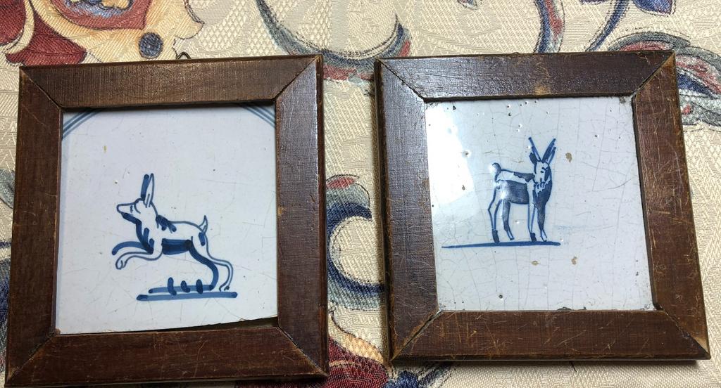 Tegeltjes, Antiek en Kunst, Antiek | Keramiek en Aardewerk, Ophalen of Verzenden