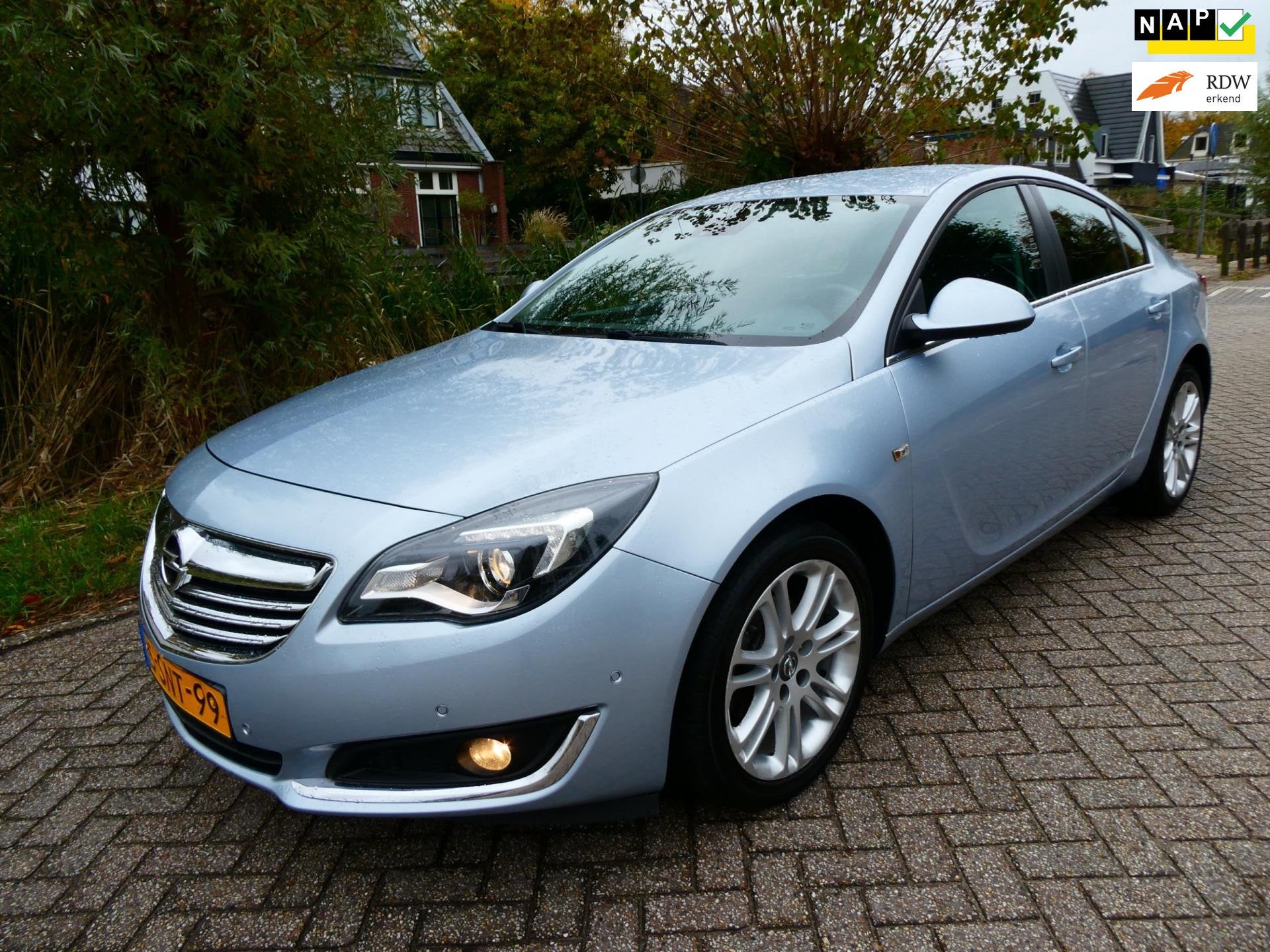 Opel Insignia 1.4 Turbo 140pk 5-deurs 143.000km Clima Navi L, Auto's, Opel, Voorwielaandrijving, Stof, 4 cilinders, Origineel Nederlands