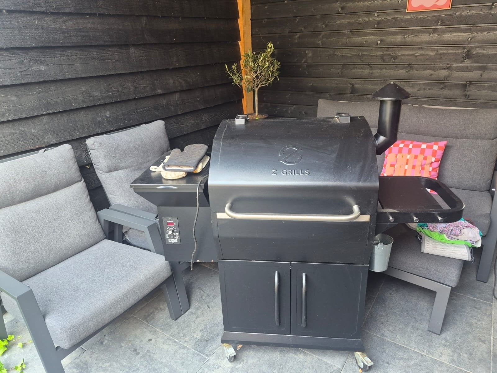 z grill pellets bbq, Ophalen, Zo goed als nieuw, Z Grills
