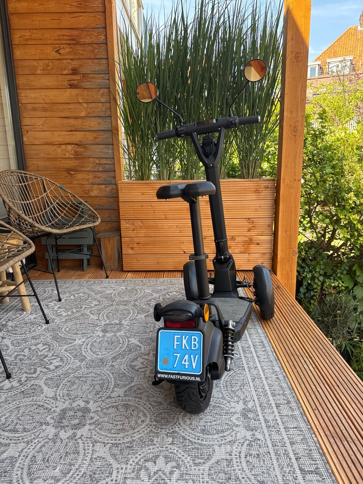 Doohan Ilark elektrische step met kenteken en accessoires, Ophalen, Zo goed als nieuw, Elektrische step (E-scooter)