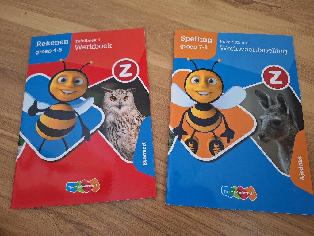 Reken- en Spellingboeken Groep 4-5 en 7-8, Ophalen of Verzenden, Zo goed als nieuw, Overige niveaus, Nederlands
