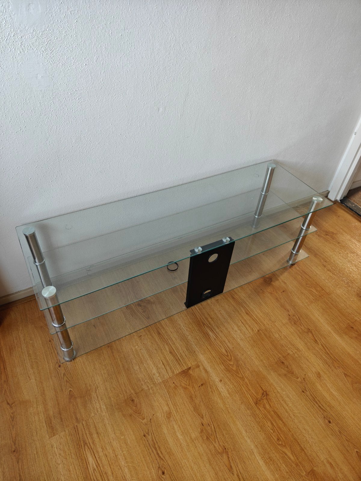 Glazen dressoir | bijzettafel | tv meubel | hifi meubel, Huis en Inrichting, Ophalen, 25 tot 50 cm, Rechthoekig