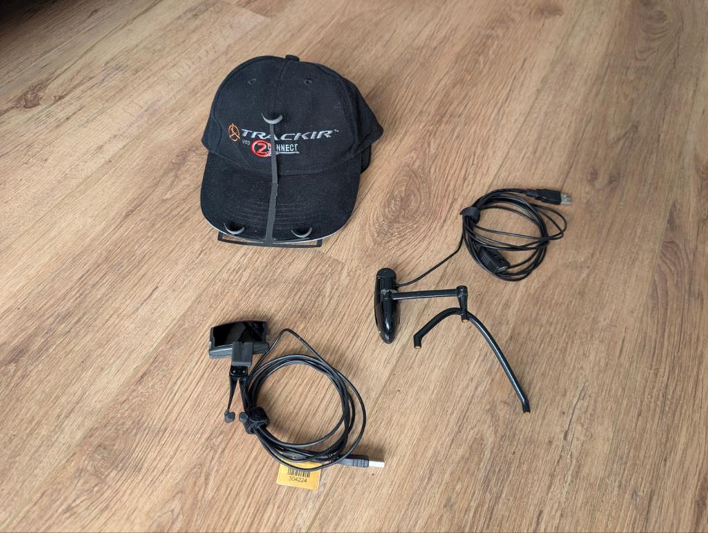 TrackIR 5 met TrackClip Pro, Track Clip en pet, Gebruikt, PC, Overige typen, Overige merken