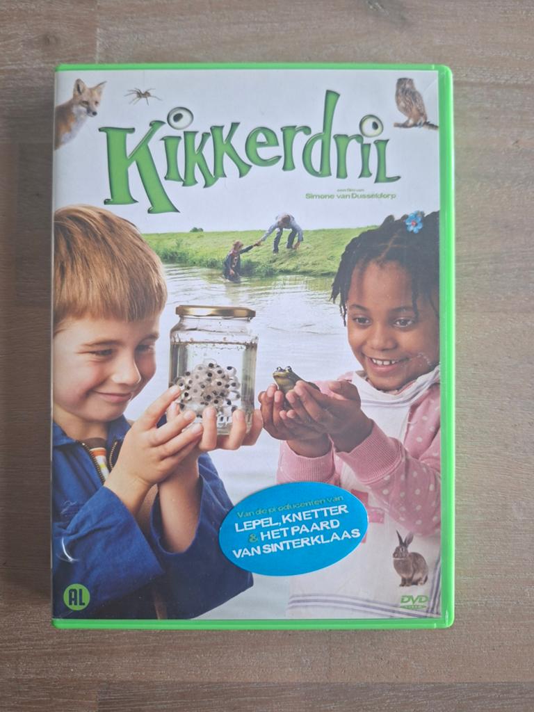 Kikkerdril DVD - Avontuurlijke kinderfilm, Ophalen of Verzenden