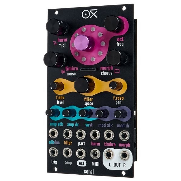 OXI Coral Eurorack Module, Overige merken, Zo goed als nieuw, Met midi-aansluiting, Overige aantallen
