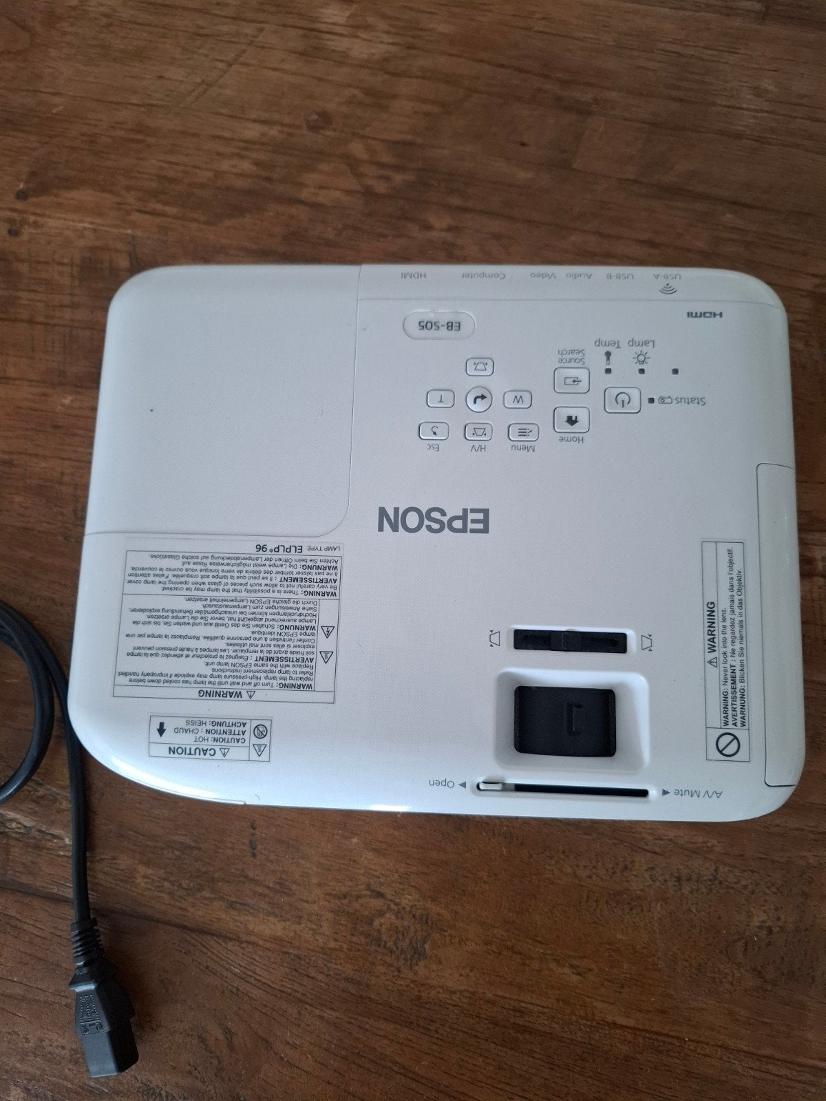 Epson EB-S05 Projector, HD (720), Epson, Nieuw, Ophalen of Verzenden