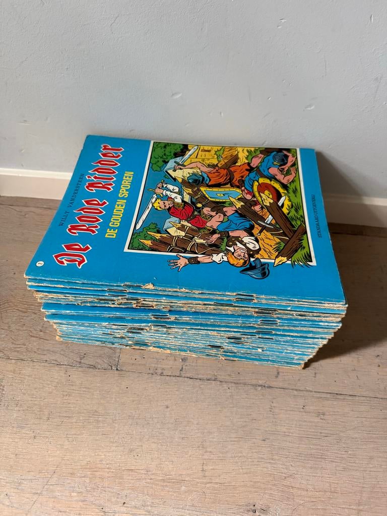 De Rode Ridder stripboeken - 41 stuks, diverse titels, Meerdere stripboeken, Ophalen, Gelezen