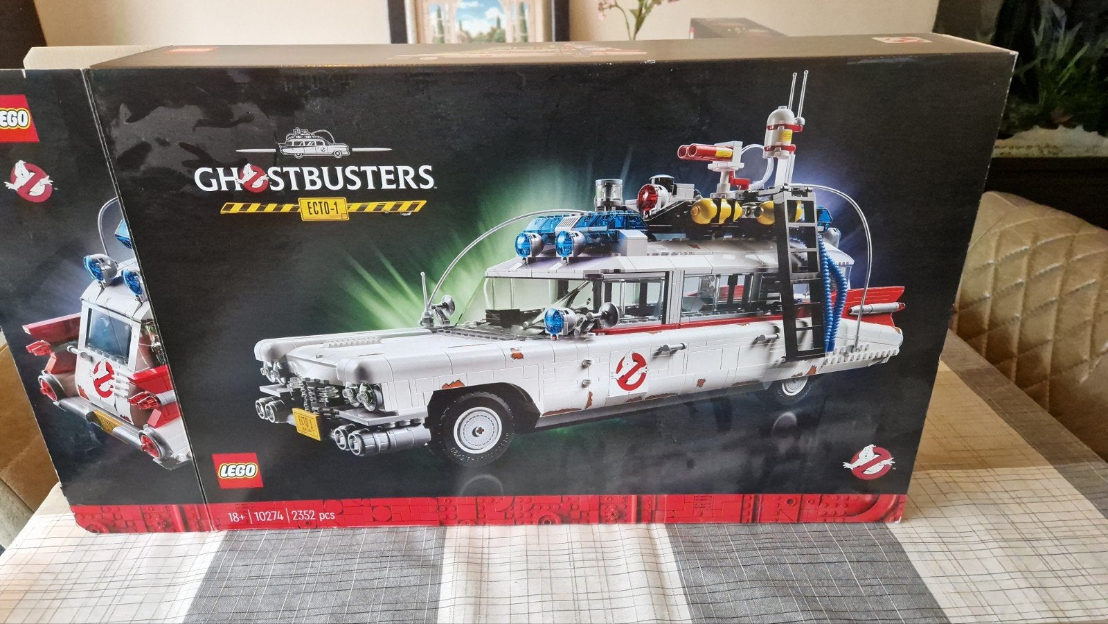 LEGO Ghostbusters ECTO-1 (10274) - Compleet met doos, Ophalen of Verzenden, Gebruikt, Overige merken