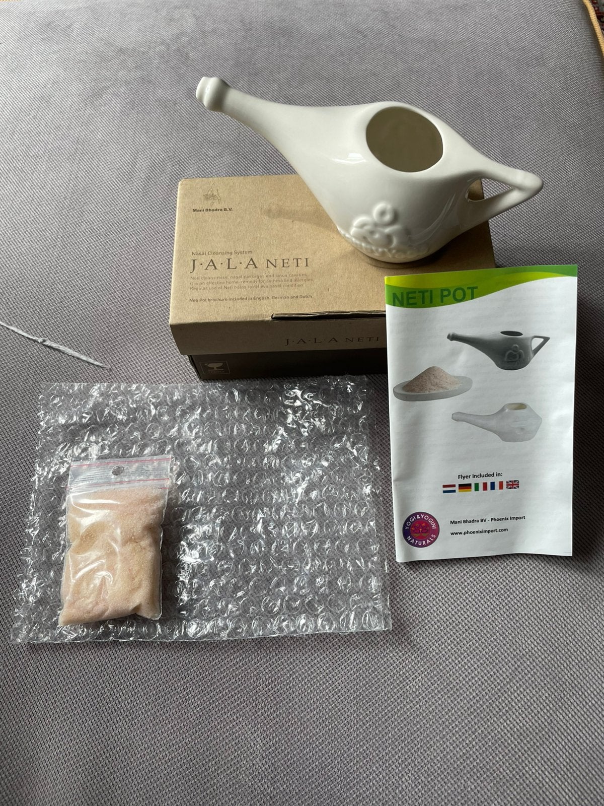 Neti pot, Sport en Fitness, Gezondheidsproducten en Wellness, Ophalen of Verzenden, Nieuw, Lichaamsverzorging