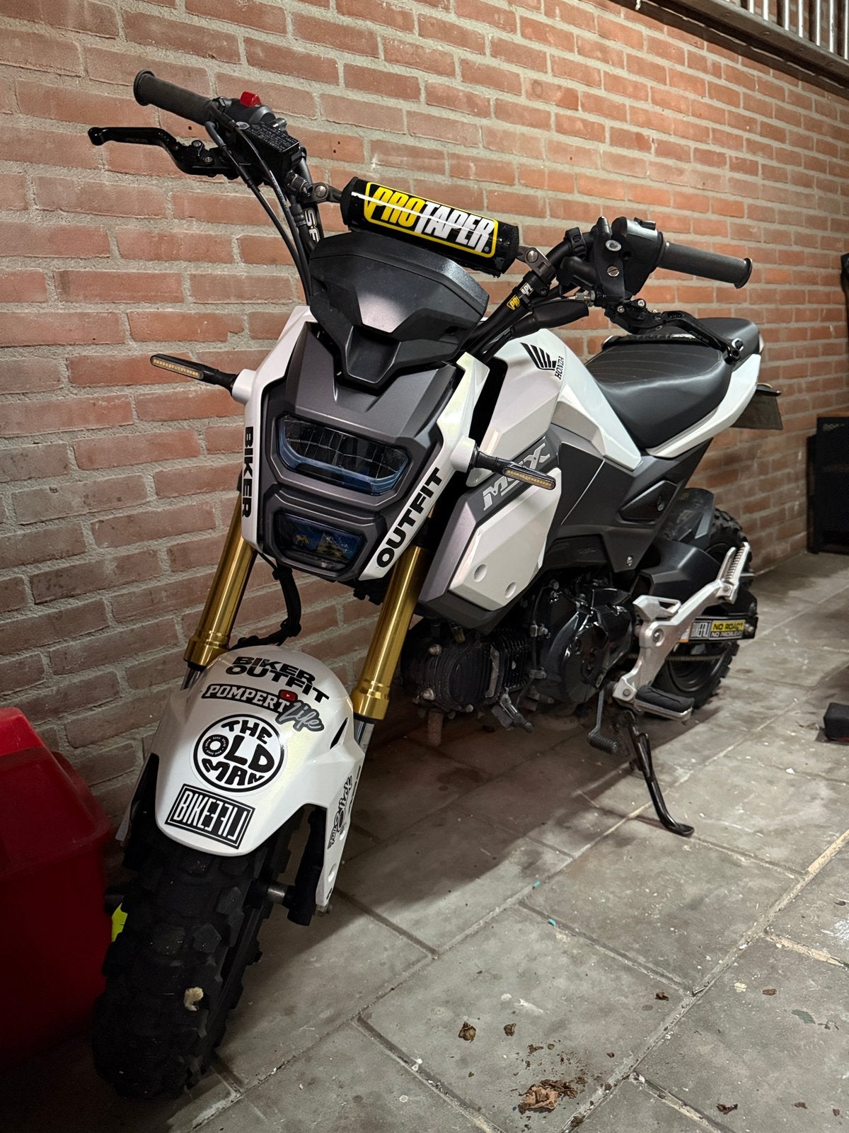 Honda Grom (MSX 125) uit 2017, LED Verlichting, Gebruikt, Particulier, 125 cc