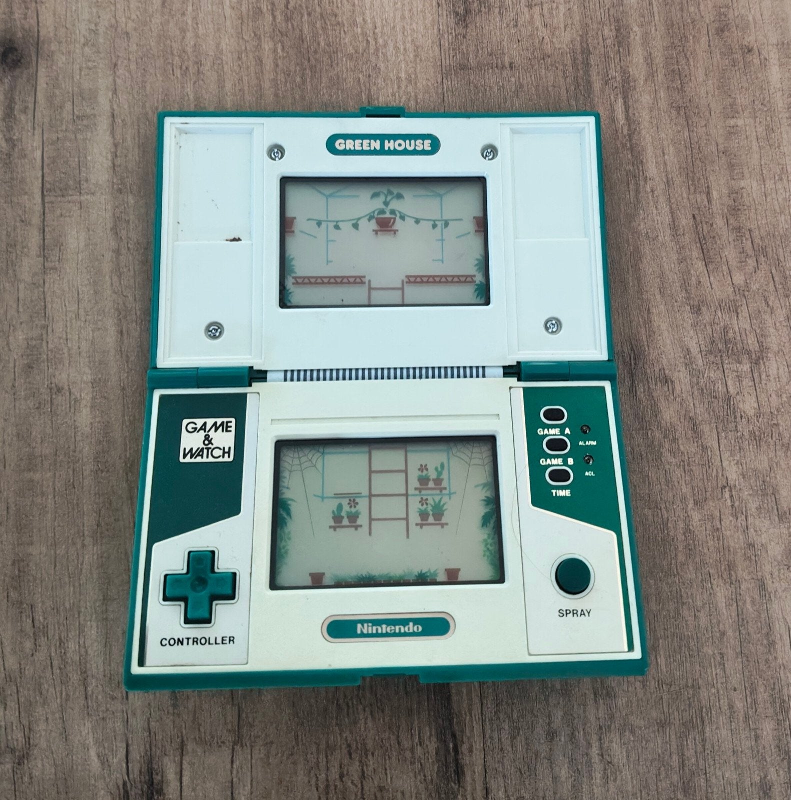 Nintendo Game & Watch Green House Multi Screen, Spelcomputers en Games, Ophalen of Verzenden, Gebruikt, Overige modellen