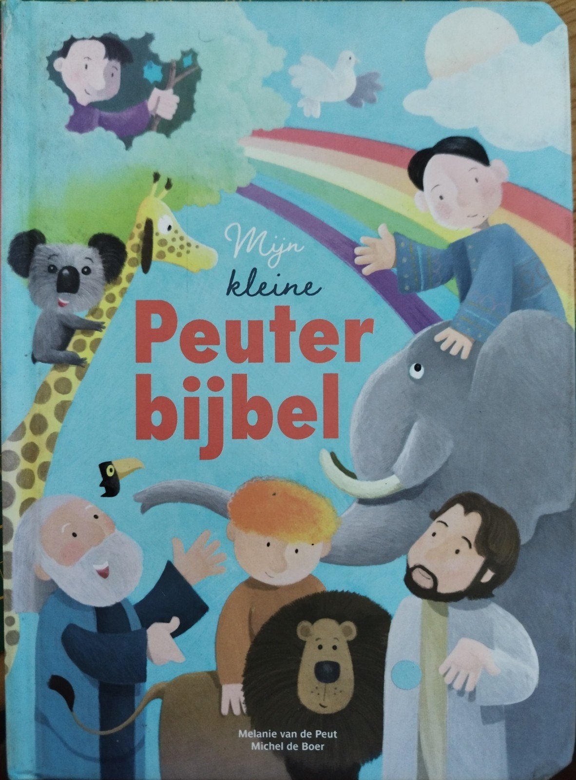 Mijn kleine Peuterbijbel - Kartonboek vanaf 2 jaar, Melanie van de Peut, Michel de Boer, Nieuw, Ophalen of Verzenden, 2 tot 3 jaar